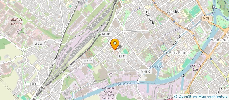 localisation de l'entreprise MONSIEUR BATIS PARTERNES à LILLE