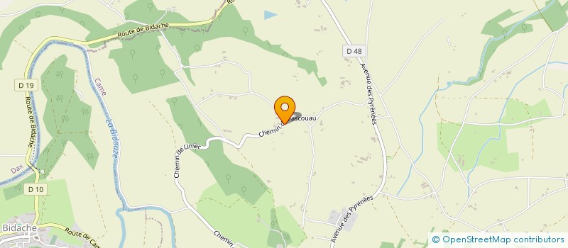 localisation de l'entreprise MONSIEUR BATISTE BARDES  CAME