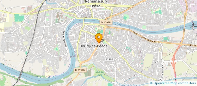 localisation de l'entreprise MONSIEUR BATISTE BORDES à BOURG-DE-PEAGE