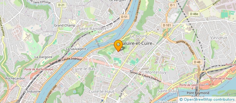 localisation de l'entreprise MONSIEUR BATREES SHABO  CALUIRE-ET-CUIRE