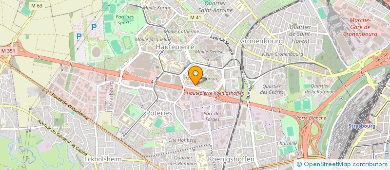 localisation de l'entreprise MONSIEUR BATTAL GAZI CEYLAN à STRASBOURG