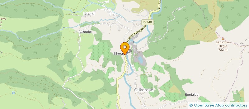 localisation de l'entreprise MONSIEUR BATTITT CROUSPEYRE à SAINT-ETIENNE-DE-BAIGORRY