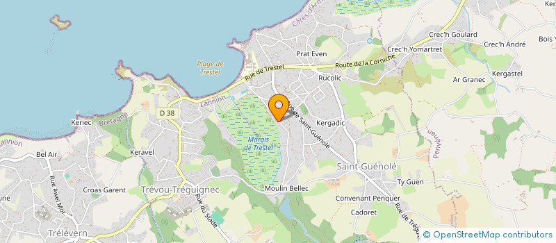 localisation de l'entreprise MONSIEUR BATTSOOJ BAYARSAIKHAN à TREVOU-TREGUIGNEC