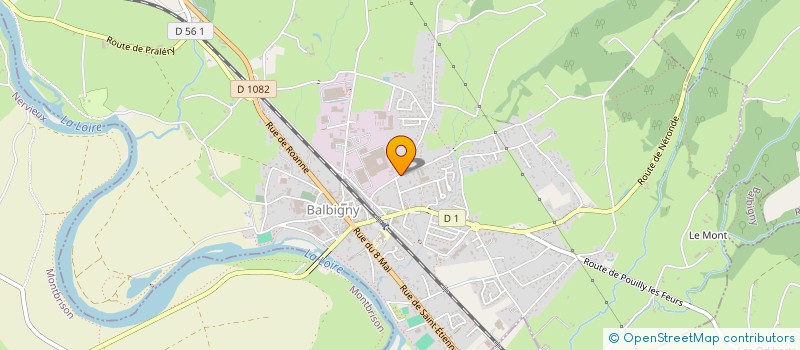 localisation de l'entreprise MONSIEUR BATUHAN MERCIMEK  BALBIGNY