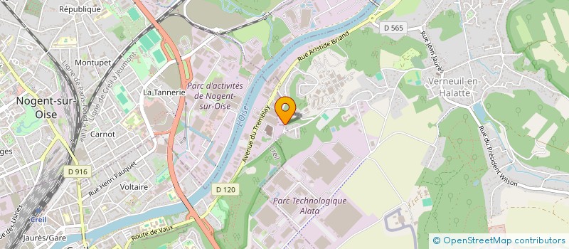 localisation de l'entreprise MONSIEUR BATURHAN ATAKAYA  VERNEUIL-EN-HALATTE