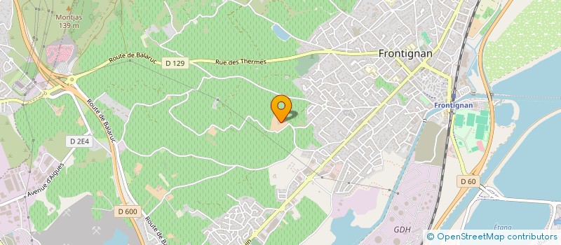 localisation de l'entreprise MONSIEUR BAUDILE ARTIGNAN  VIC-LA-GARDIOLE