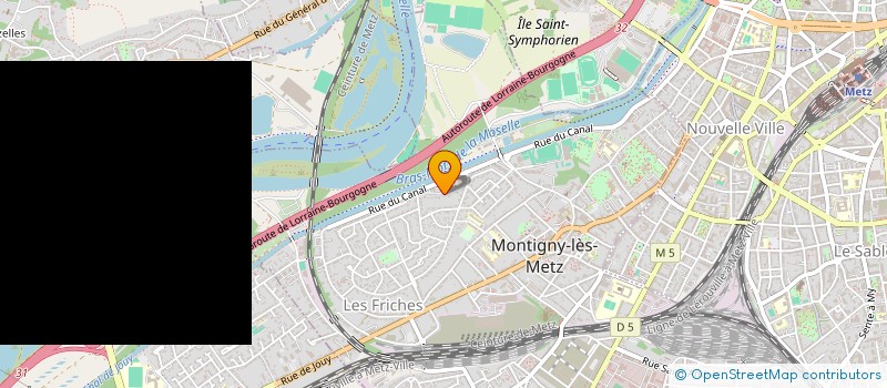 localisation de l'entreprise MONSIEUR BAUDOIN LINDAS à MONTIGNY-LES-METZ