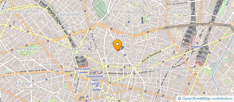 localisation de l'entreprise MONSIEUR BAUDOUIN BARRE  PARIS