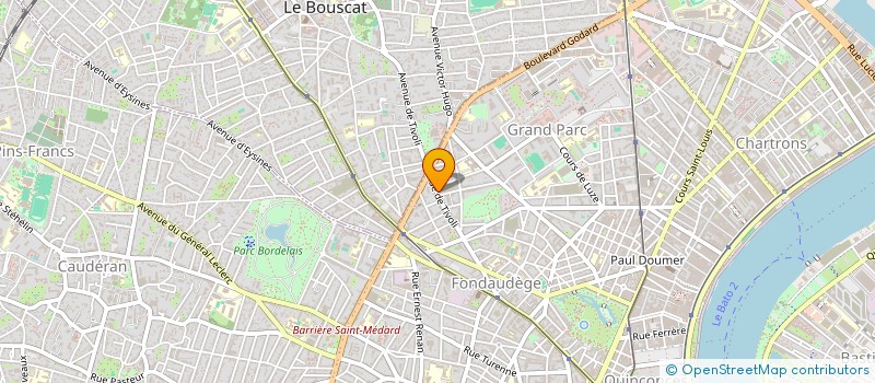 localisation de l'entreprise MONSIEUR BAUDOUIN BEAUVAIS  BORDEAUX