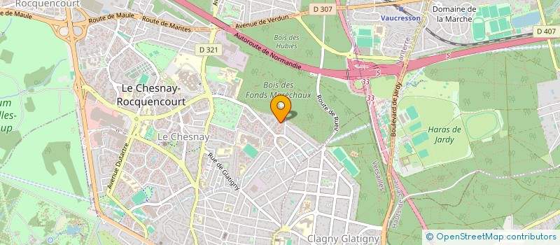 localisation de l'entreprise MONSIEUR BAUDOUIN DE LA BARRE DE NANTEUIL  LE CHESNAY-ROCQUENCOURT