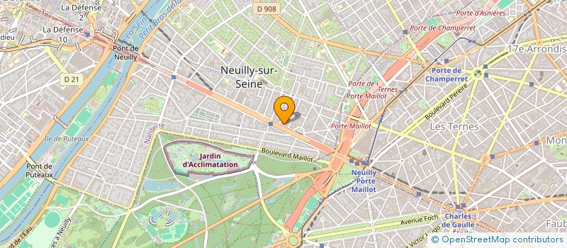 localisation de l'entreprise MONSIEUR BAUDOUIN DE LAITRE à NEUILLY-SUR-SEINE