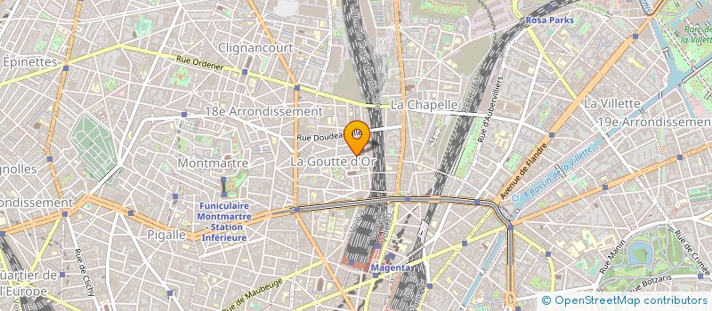 localisation de l'entreprise MONSIEUR BAUDRIA HADDAD  PARIS