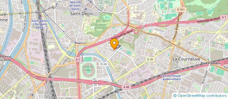 localisation de l'entreprise MONSIEUR BAUDRY MALOLO  SAINT-DENIS