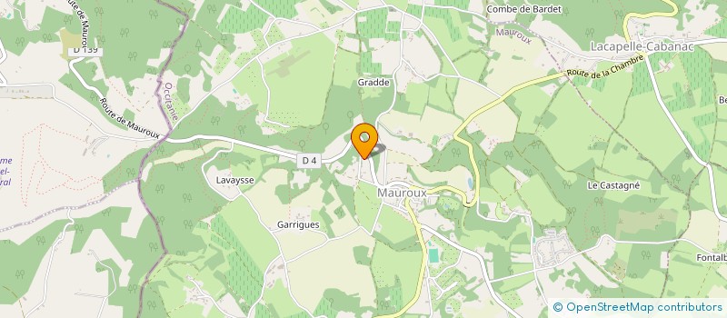 localisation de l'entreprise MONSIEUR BAUKE BENEDICTUS  MAUROUX