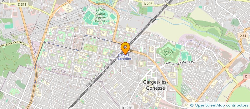 localisation de l'entreprise MONSIEUR BAWER DASKIN  GARGES-LES-GONESSE