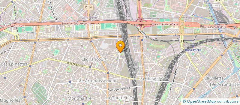 localisation de l'entreprise MONSIEUR BAYA SYLLA  PARIS