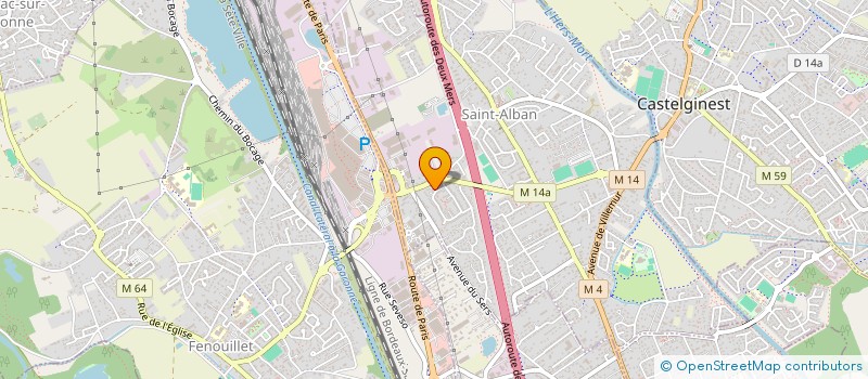 localisation de l'entreprise MONSIEUR BAYARD TRANCHARD  SAINT-ALBAN