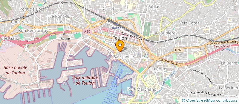 localisation de l'entreprise MONSIEUR BAYE DIENG THIELO à TOULON