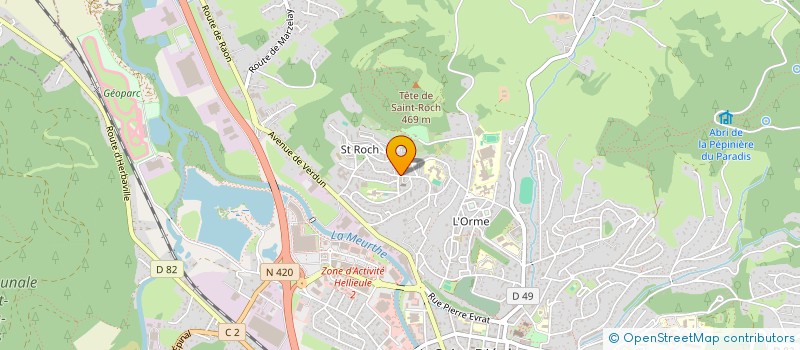 localisation de l'entreprise MONSIEUR BAYE NIANE  CENON