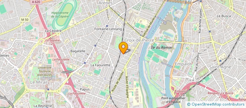 localisation de l'entreprise MONSIEUR BAYE WADE  TOULOUSE