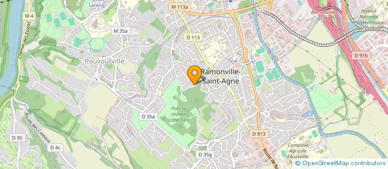 localisation de l'entreprise MONSIEUR BAYMOHAMMAD BABAKHAN à RAMONVILLE-SAINT-AGNE