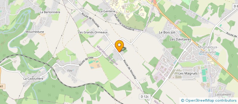 localisation de l'entreprise MONSIEUR BAYRAM BICER  MIGNALOUX-BEAUVOIR