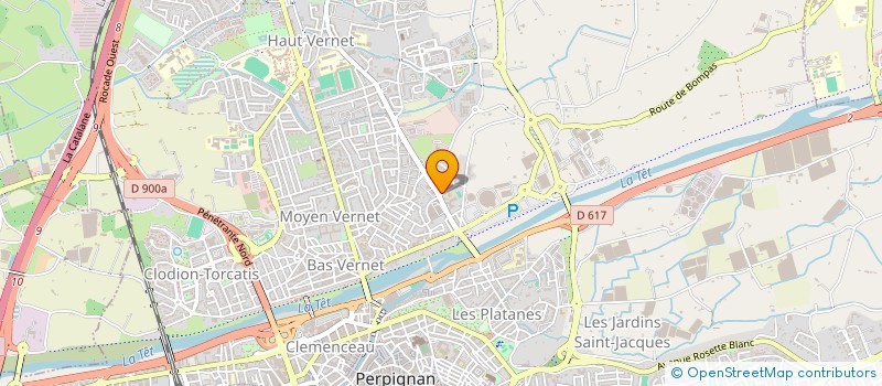 localisation de l'entreprise MONSIEUR BAYRAM BOLUKBAS  PERPIGNAN