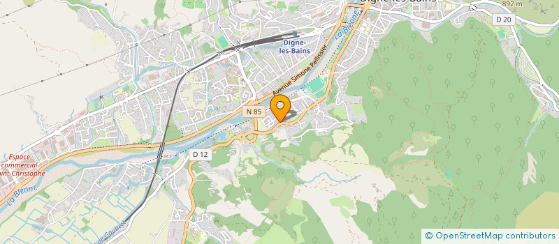 localisation de l'entreprise MONSIEUR BAYRAM EROGLU  DIGNE-LES-BAINS