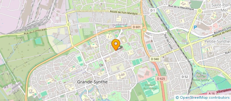 localisation de l'entreprise MONSIEUR BAYRAM GOR  GRANDE-SYNTHE