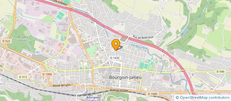 localisation de l'entreprise MONSIEUR BAYRAM ISIK  BOURGOIN-JALLIEU