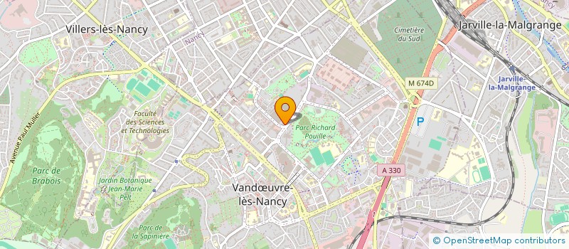 localisation de l'entreprise MONSIEUR BAYRAM KARABULUT  VANDUVRE-LES-NANCY