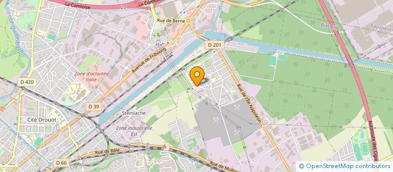 localisation de l'entreprise MONSIEUR BAYRAM SARICA  RIXHEIM