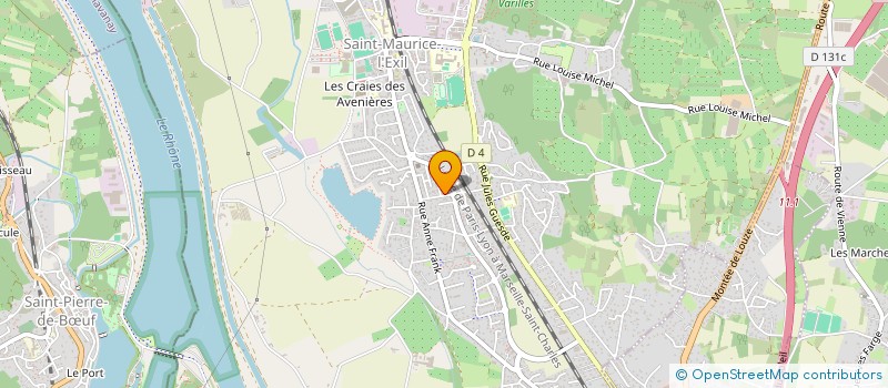 localisation de l'entreprise MONSIEUR BAYRAM TEKE  SAINT-MAURICE-L'EXIL
