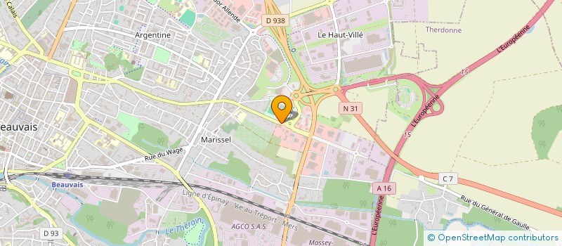 localisation de l'entreprise MONSIEUR BAYRAM UYANIK  BEAUVAIS