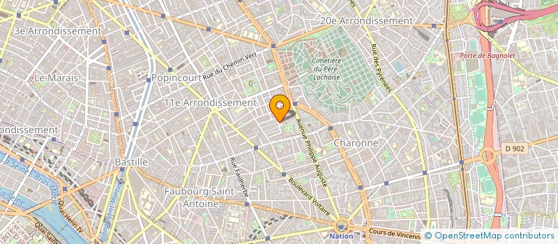 localisation de l'entreprise MONSIEUR BAYRAM YANBASDI  PARIS