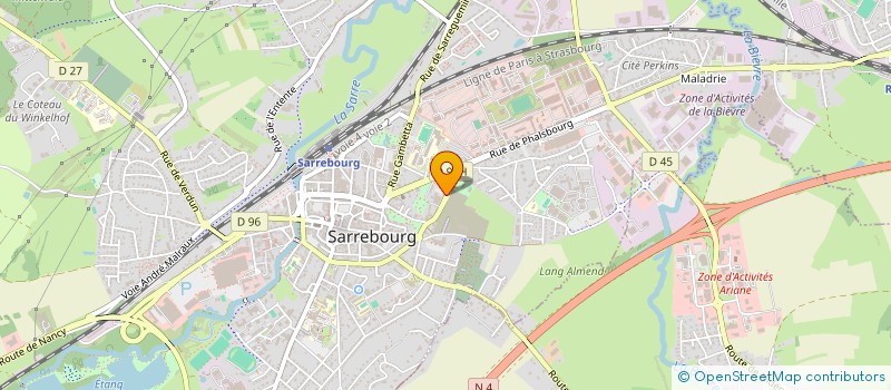 localisation de l'entreprise MONSIEUR BAYRAM YILDIZ  SARREBOURG