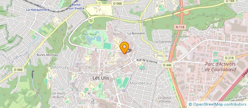 localisation de l'entreprise MONSIEUR BAYREM MEJAI  LES ULIS