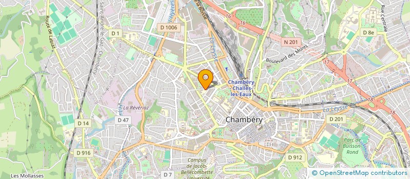 localisation de l'entreprise MONSIEUR BAZ MOMAND  CHAMBERY