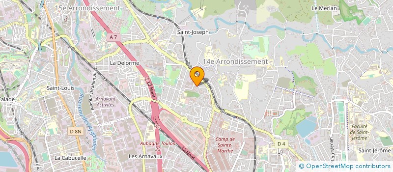 localisation de l'entreprise MONSIEUR BAZIR BAKARI à MARSEILLE