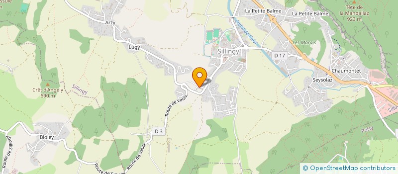 localisation de l'entreprise MONSIEUR BAZOUMANA KEITA  SILLINGY