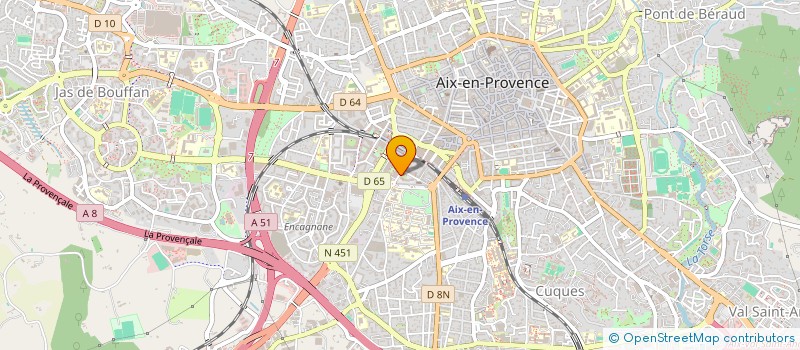 localisation de l'entreprise MONSIEUR BAZOUMANA TOURE à AIX-EN-PROVENCE