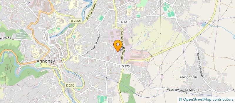 localisation de l'entreprise MONSIEUR BAZUR CELIK à ANNONAY