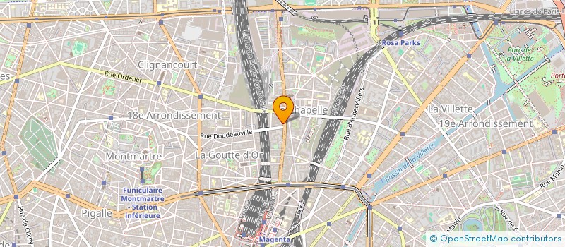 localisation de l'entreprise MONSIEUR BEANJARA VAOHITA  PARIS