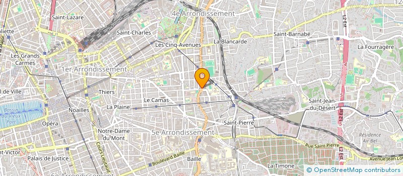 localisation de l'entreprise MONSIEUR BEATRICE GAY à MARSEILLE