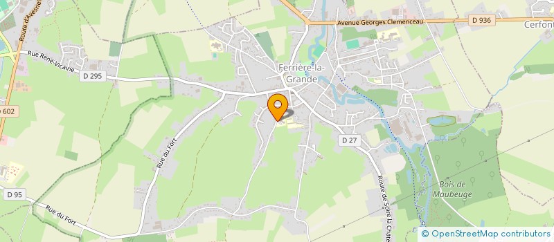 localisation de l'entreprise MONSIEUR BEATRICE NICOL  FERRIERE-LA-GRANDE