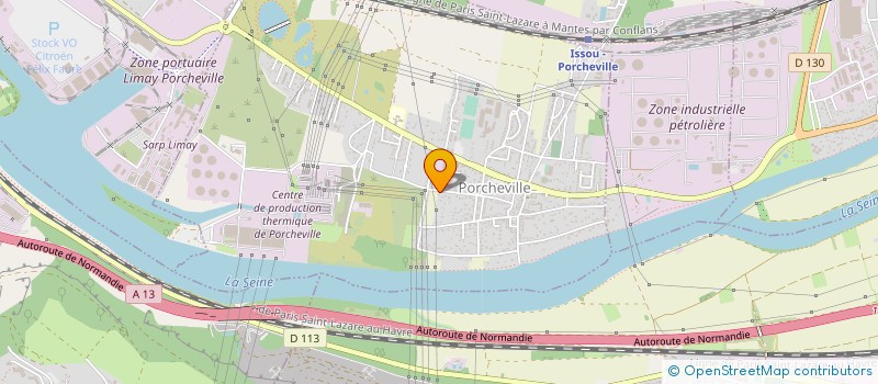 localisation de l'entreprise MONSIEUR BEAU-SEJOUR RATOVO  PORCHEVILLE