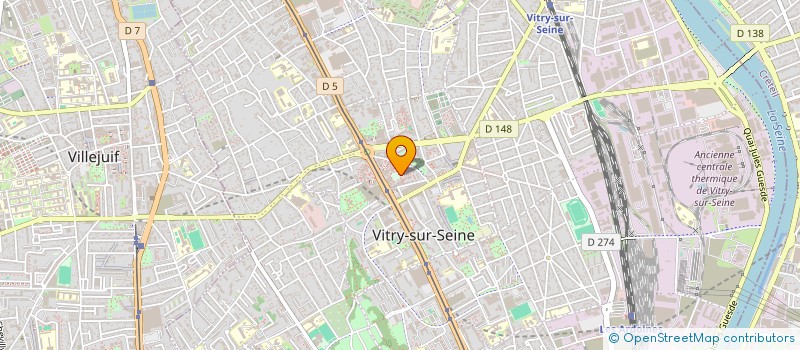 localisation de l'entreprise MONSIEUR BEAUDILAIRE BATTISTELLI à VITRY-SUR-SEINE