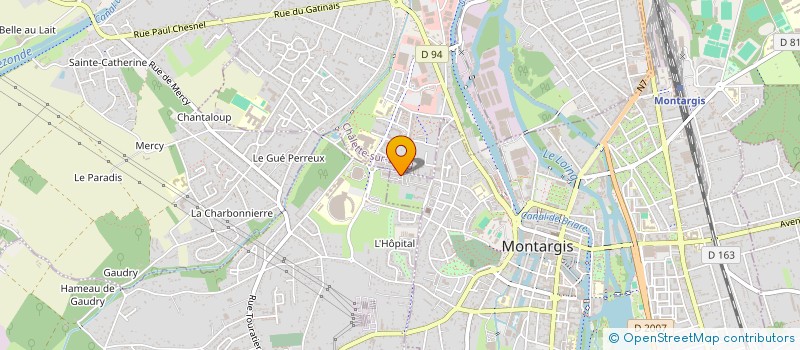 localisation de l'entreprise MONSIEUR BEAUGARD BANG  MONTARGIS