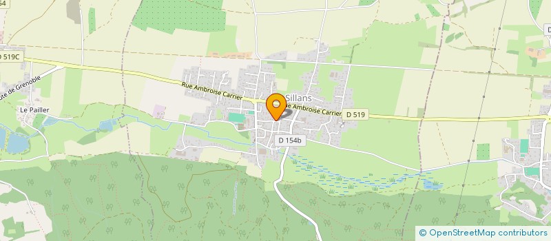 localisation de l'entreprise MONSIEUR BEAUME DECHAUX à SILLANS