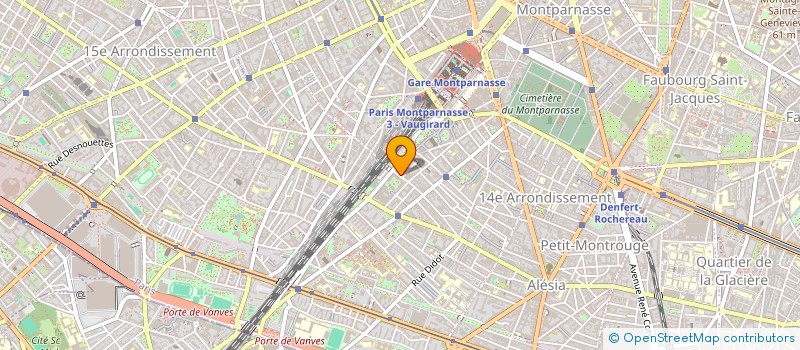 localisation de l'entreprise MONSIEUR BEAUVIL BELLEGARDE  PARIS